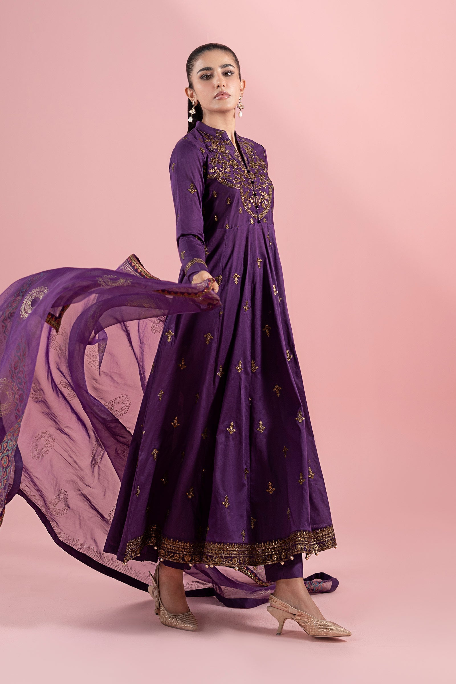 Maria B | Luxury Pret 25 |  DW-EA25-12 - House Of Hania