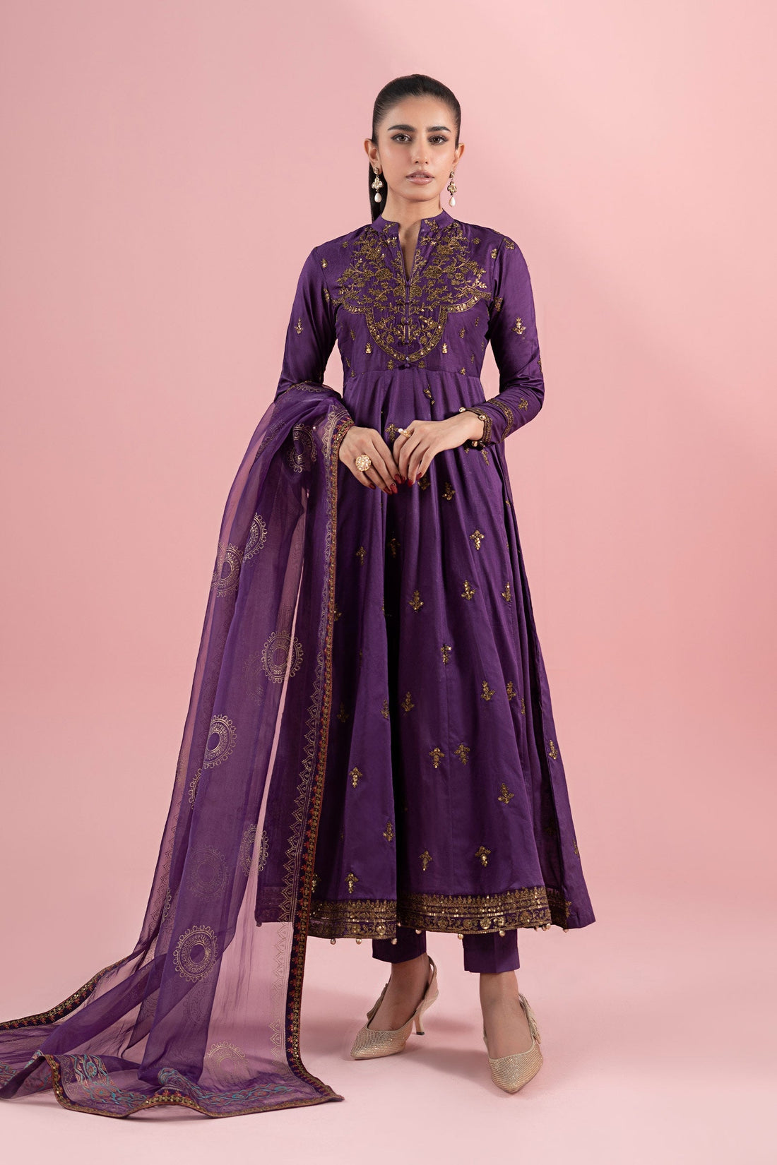 Maria B | Luxury Pret 25 |  DW-EA25-12 - House Of Hania