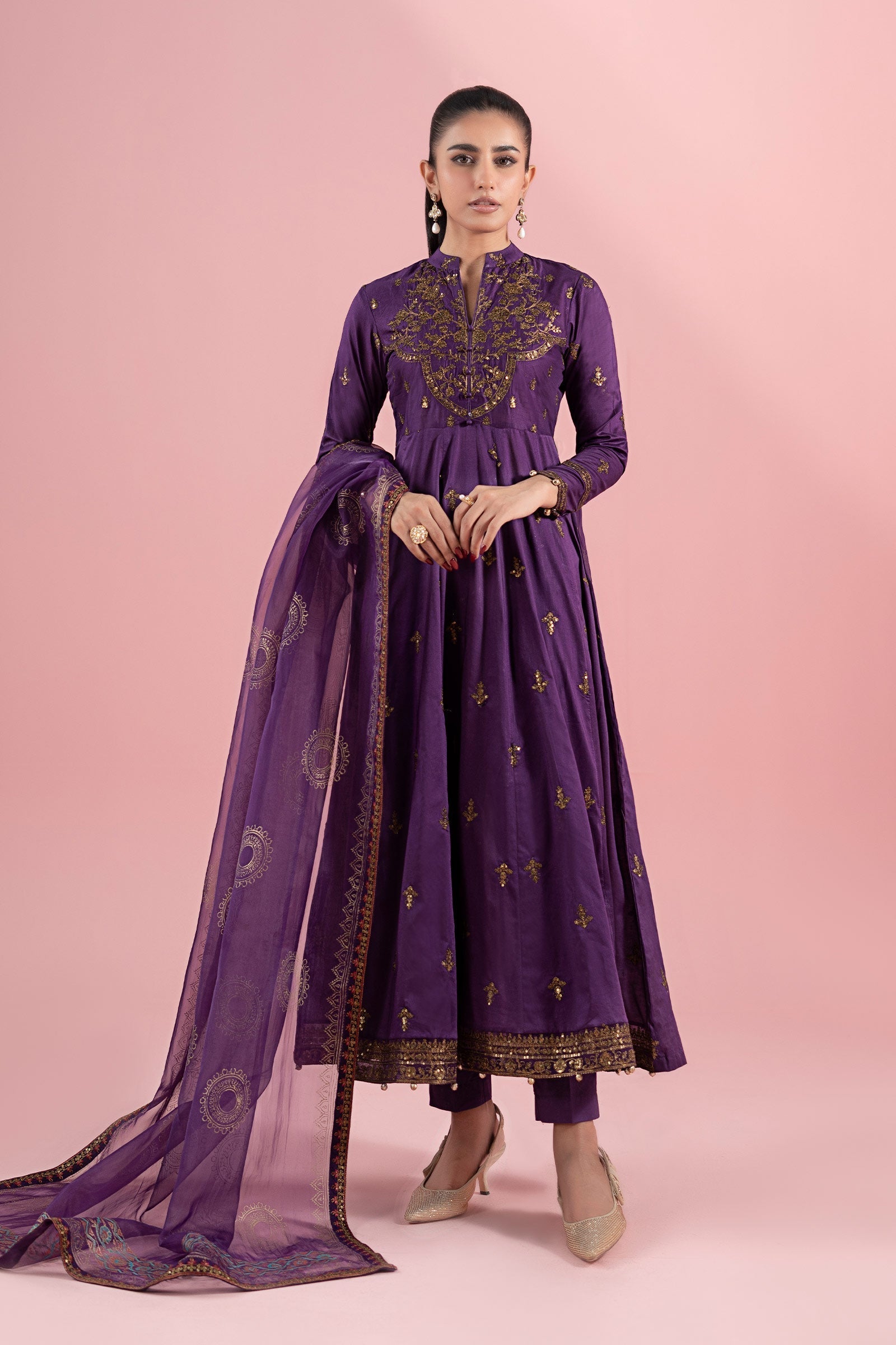 Maria B | Luxury Pret 25 |  DW-EA25-12 - House Of Hania