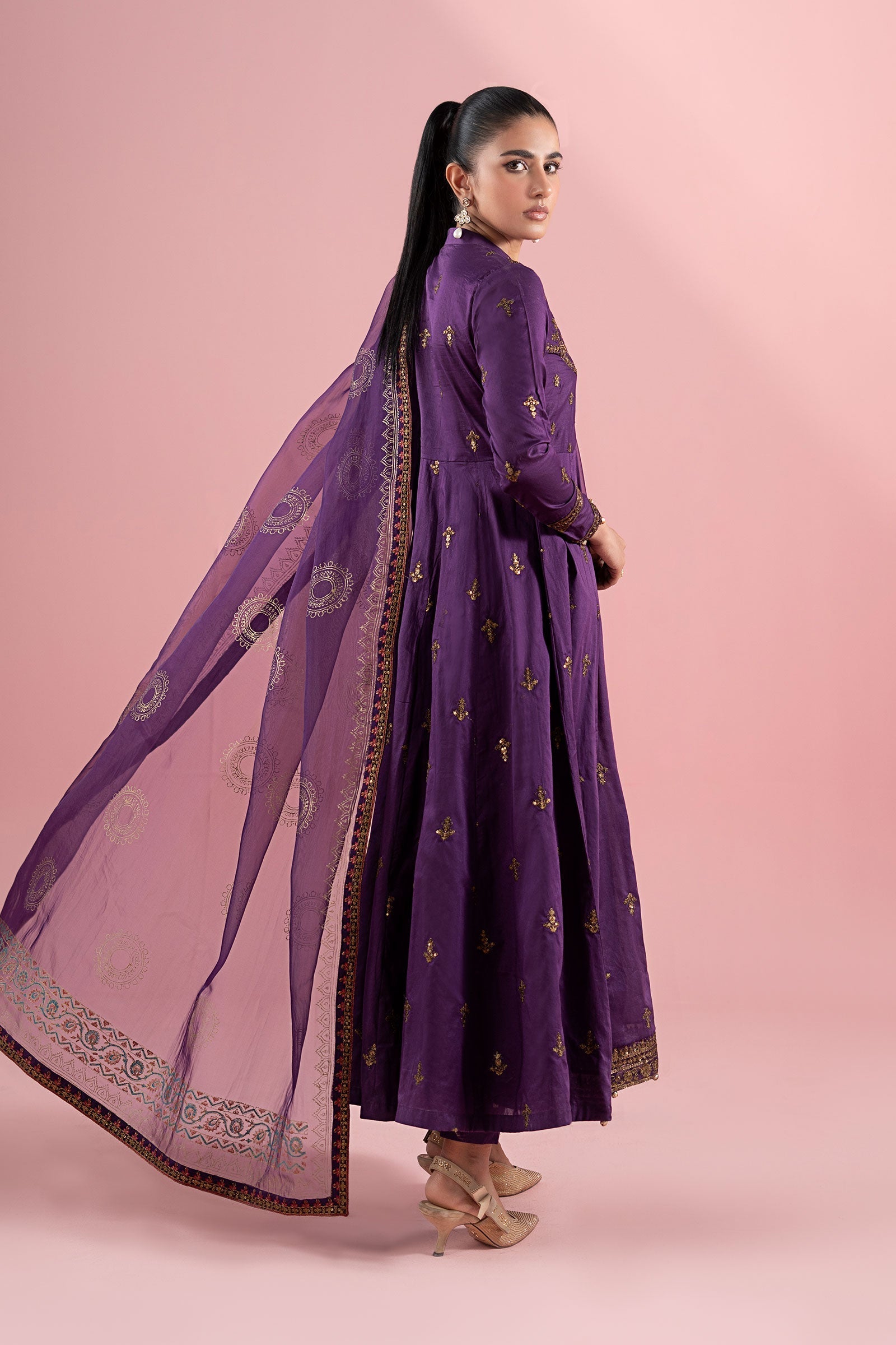 Maria B | Luxury Pret 25 |  DW-EA25-12 - House Of Hania