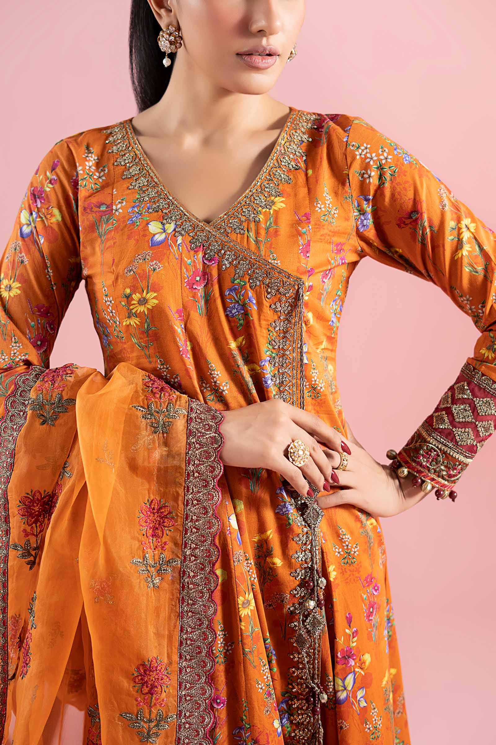 Maria B | Luxury Pret 25 | DW-EA25-17 - House Of Hania