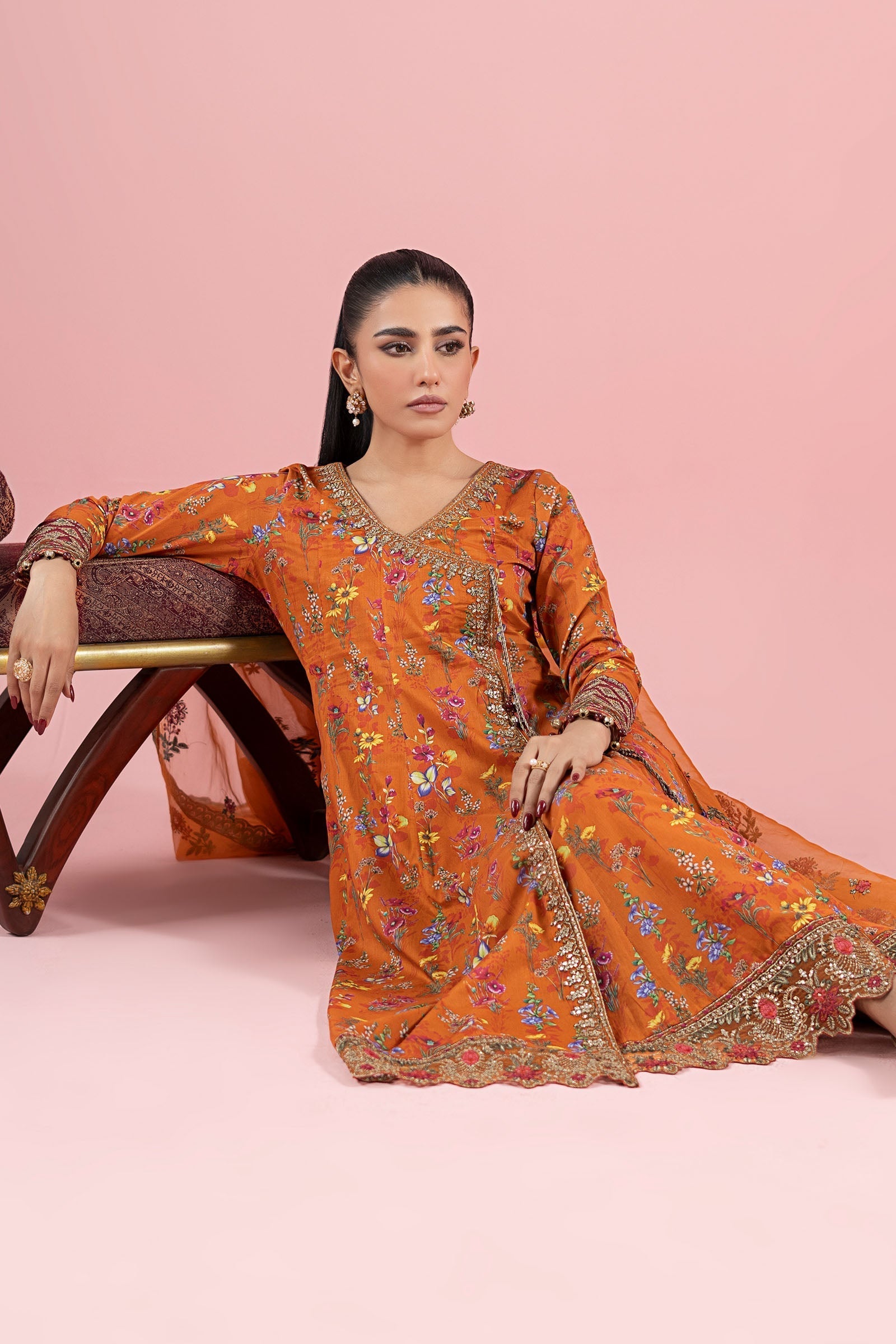 Maria B | Luxury Pret 25 | DW-EA25-17 - House Of Hania