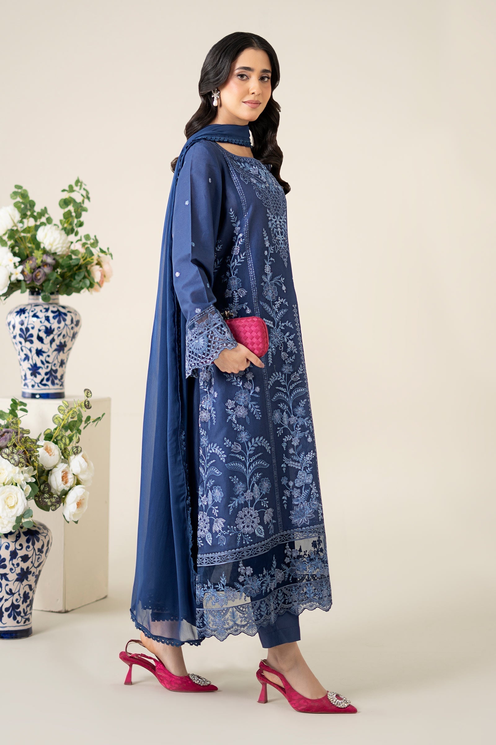 Maria B | Luxury Pret 25 | DW-EA25-21 - House Of Hania