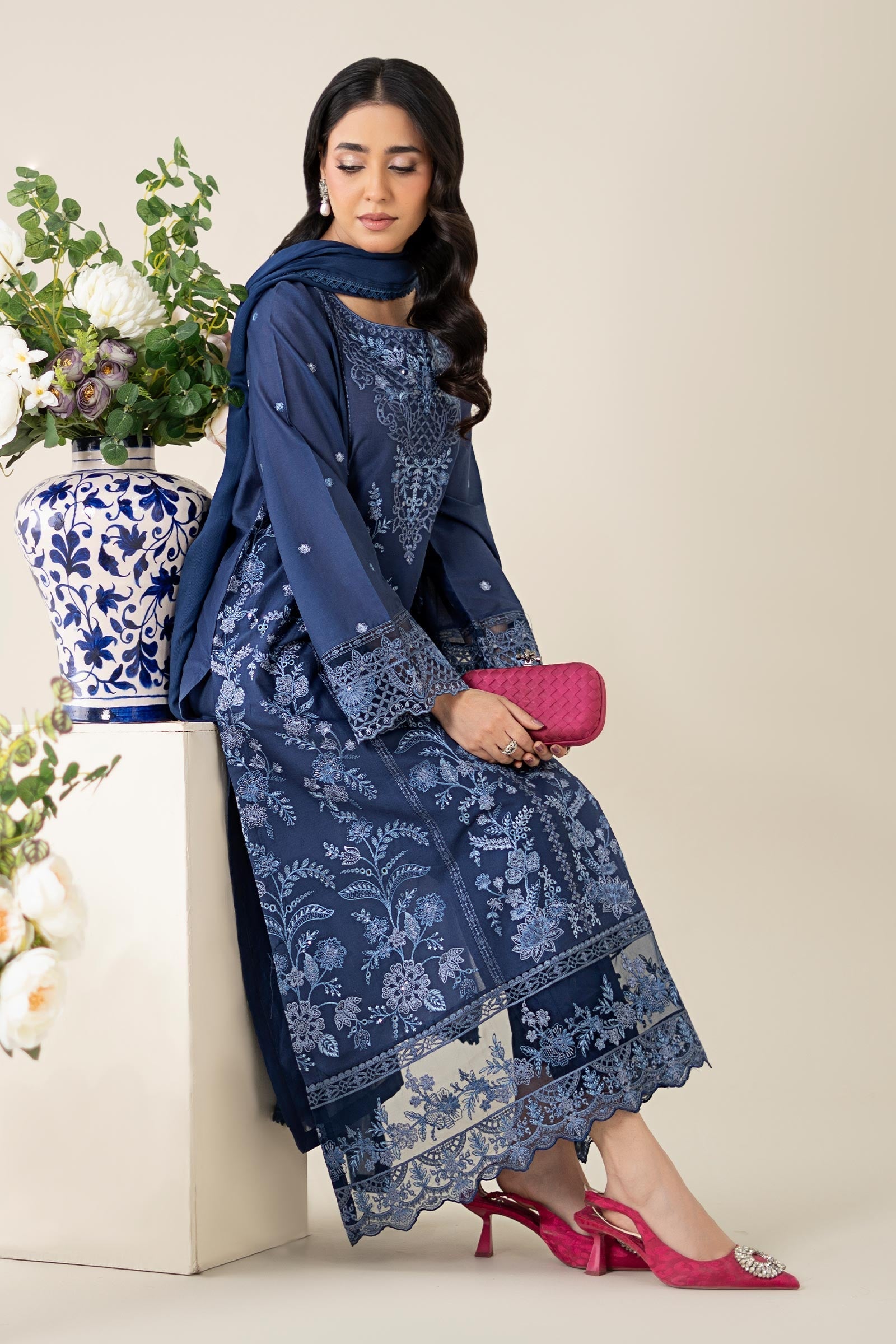 Maria B | Luxury Pret 25 | DW-EA25-21 - House Of Hania