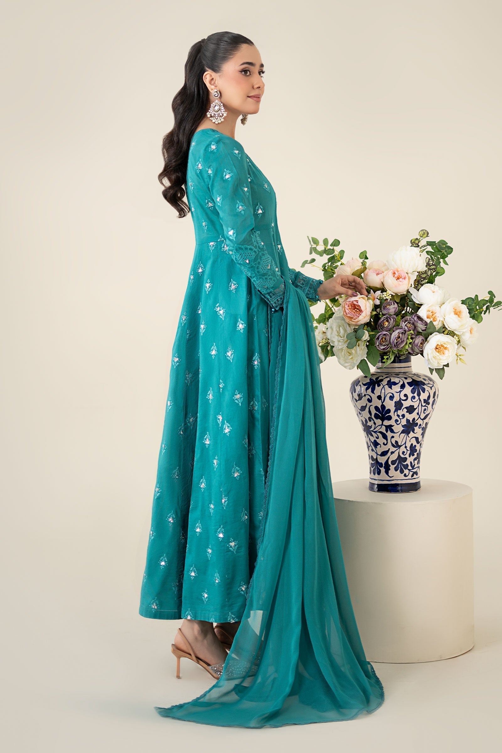 Maria B | Luxury Pret 25 | DW-EA25-61 - House Of Hania