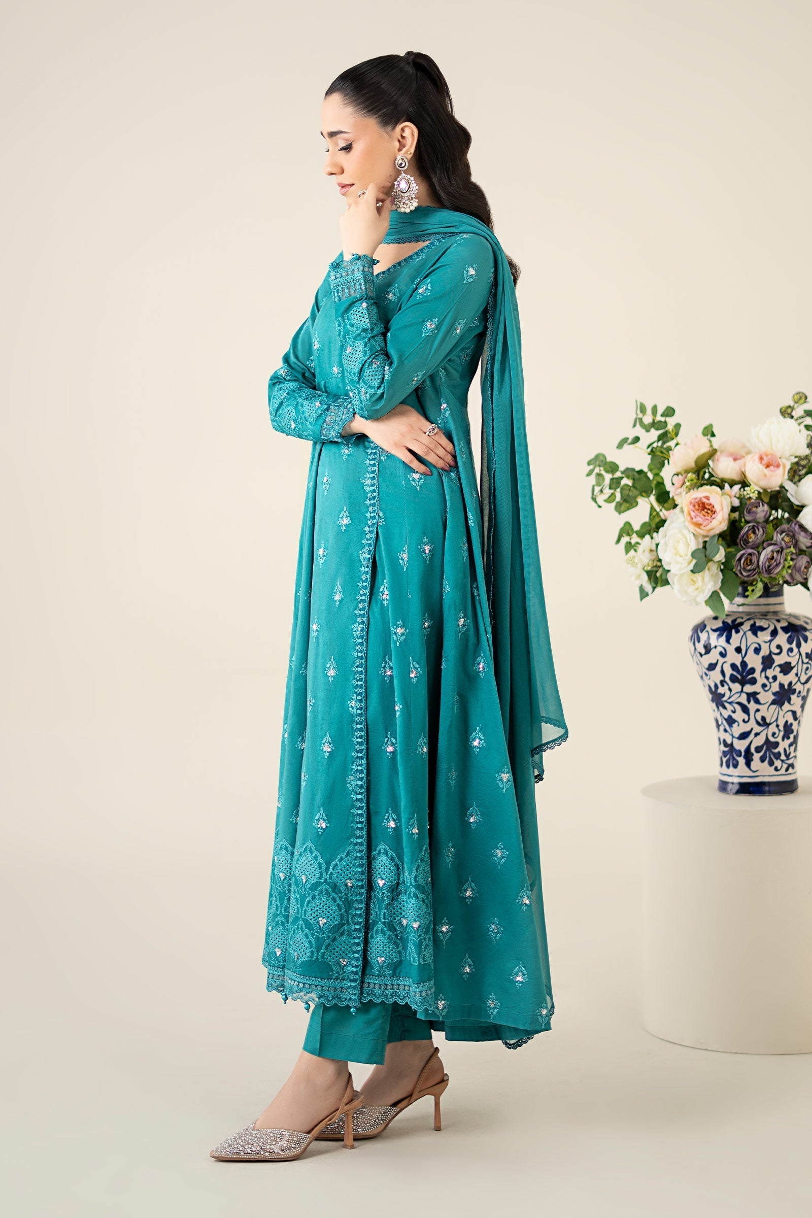 Maria B | Luxury Pret 25 | DW-EA25-61 - House Of Hania