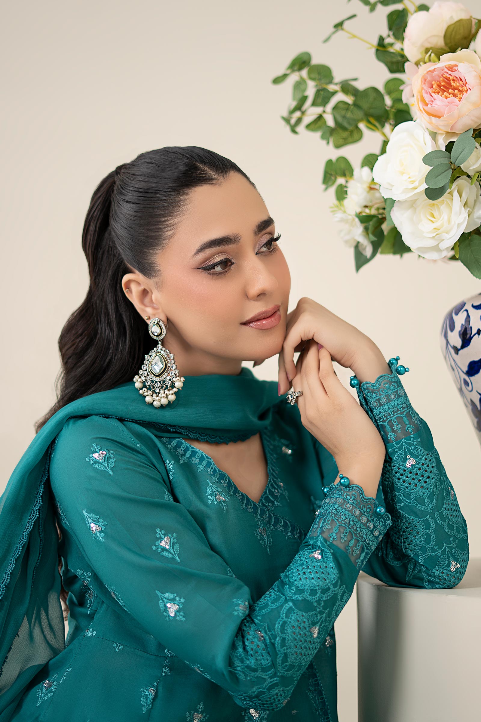 Maria B | Luxury Pret 25 | DW-EA25-61 - House Of Hania