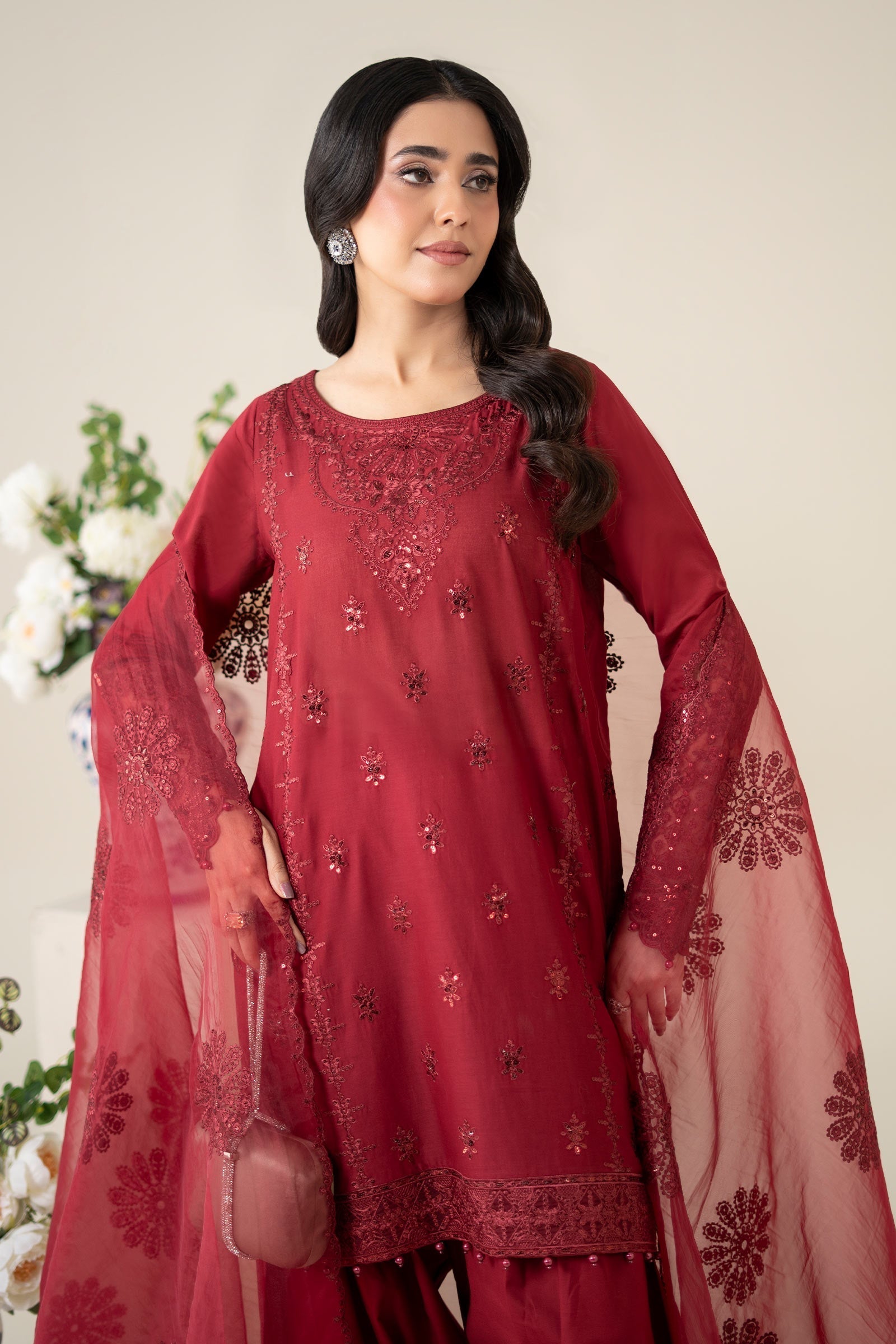 Maria B | Luxury Pret 25 | DW-EA25-68 - House Of Hania