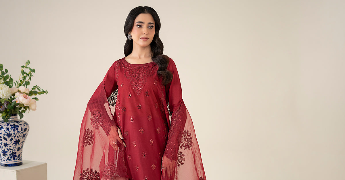 Maria B | Luxury Pret 25 | DW-EA25-68 - House Of Hania