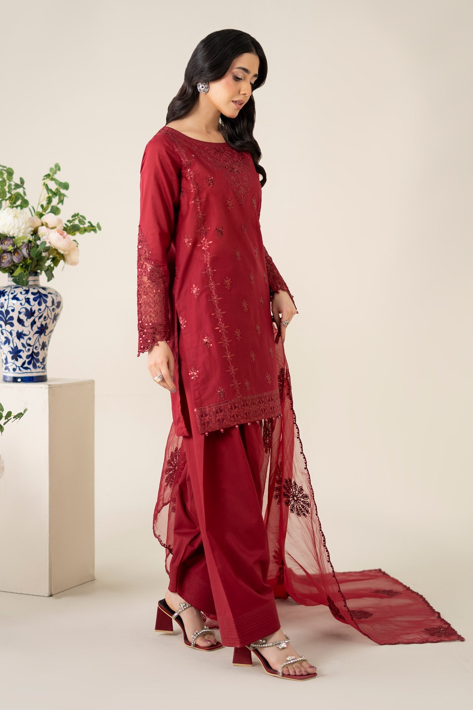 Maria B | Luxury Pret 25 | DW-EA25-68 - House Of Hania