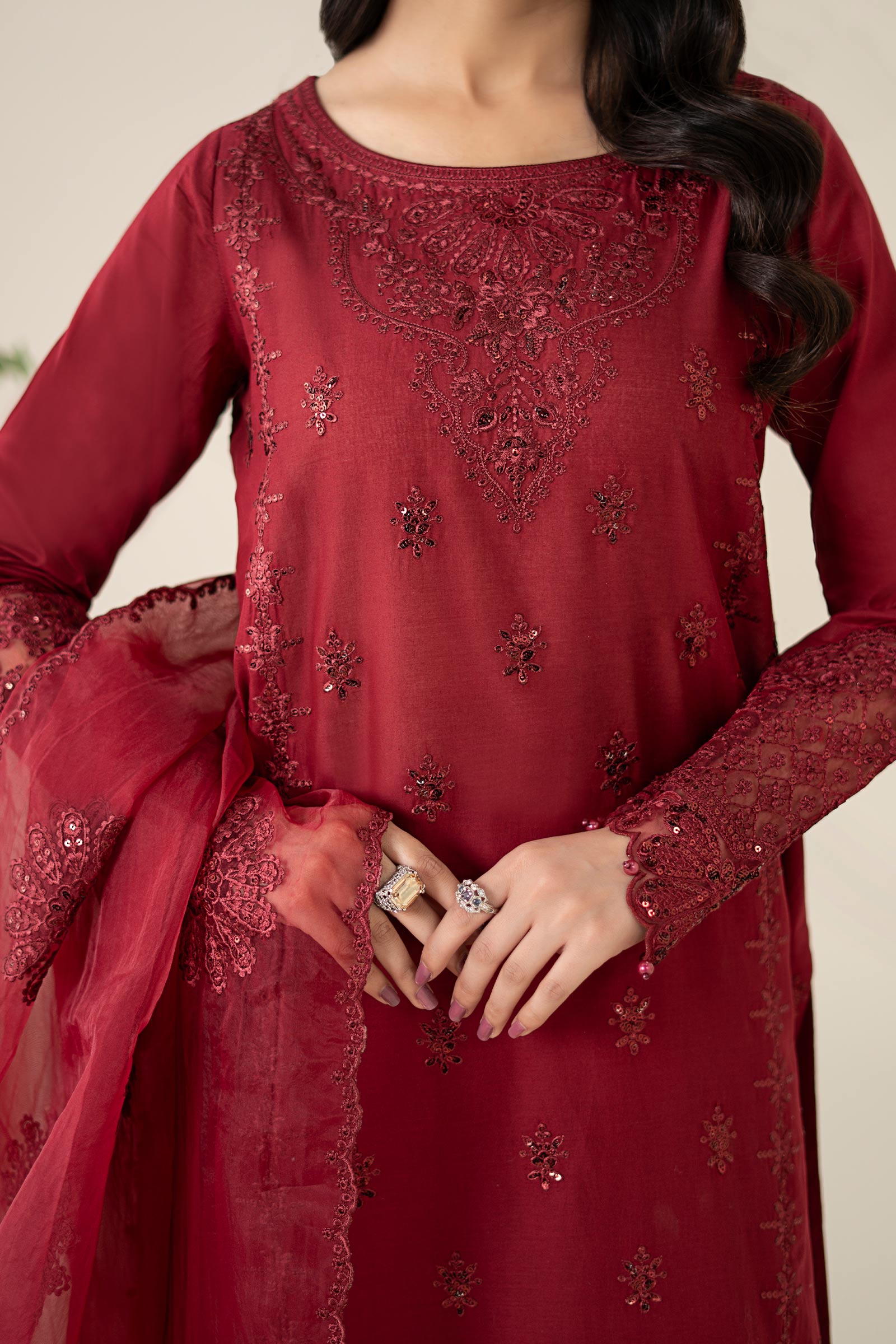 Maria B | Luxury Pret 25 | DW-EA25-68 - House Of Hania