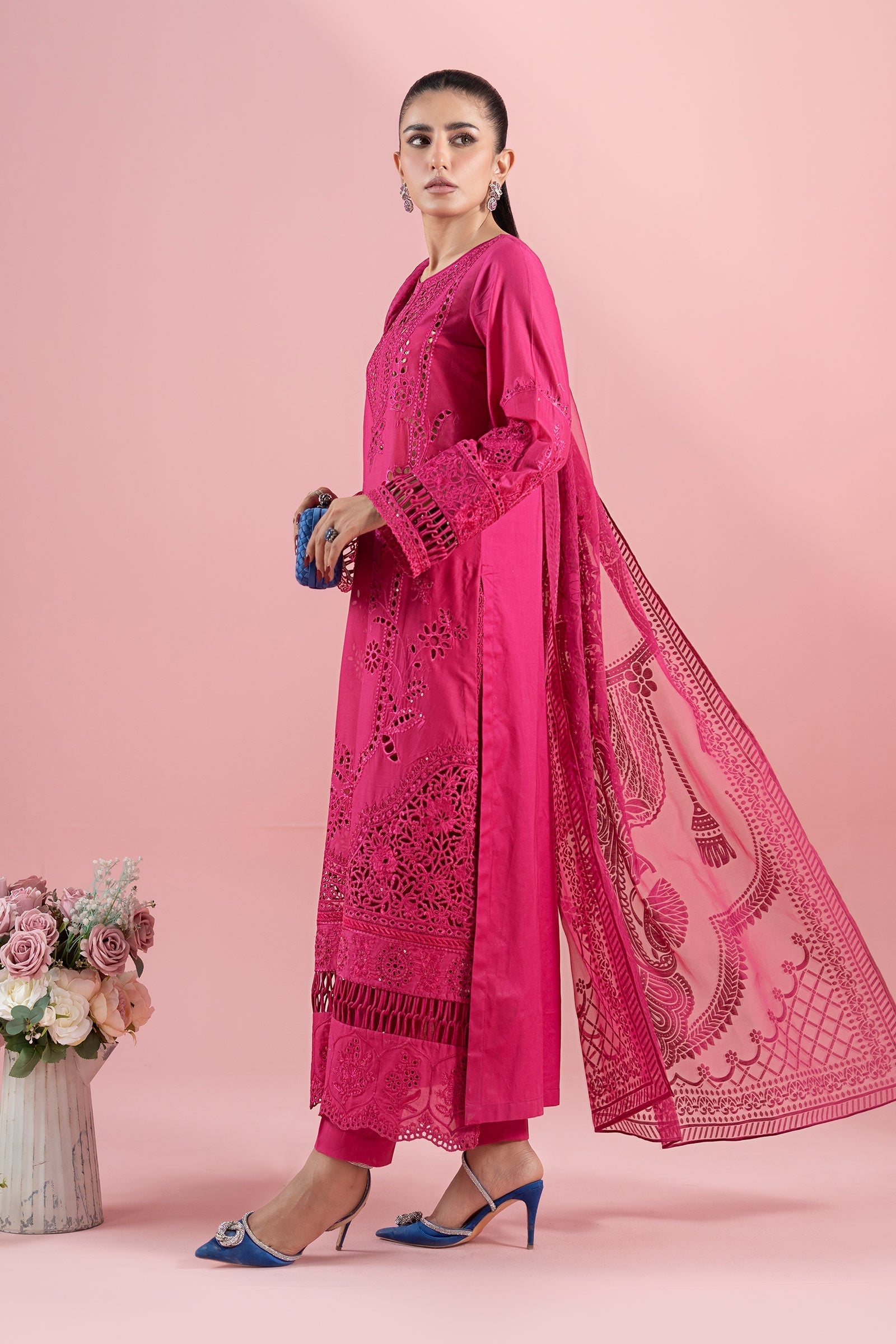 Maria B | Luxury Pret 25 |  DW-EA25-74 - House Of Hania