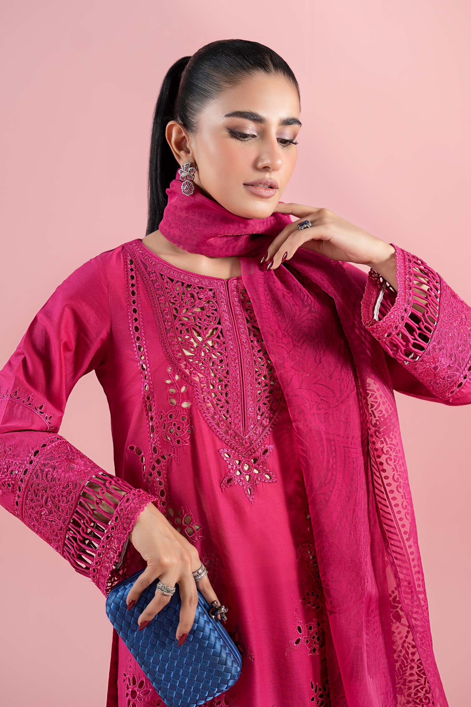 Maria B | Luxury Pret 25 |  DW-EA25-74 - House Of Hania