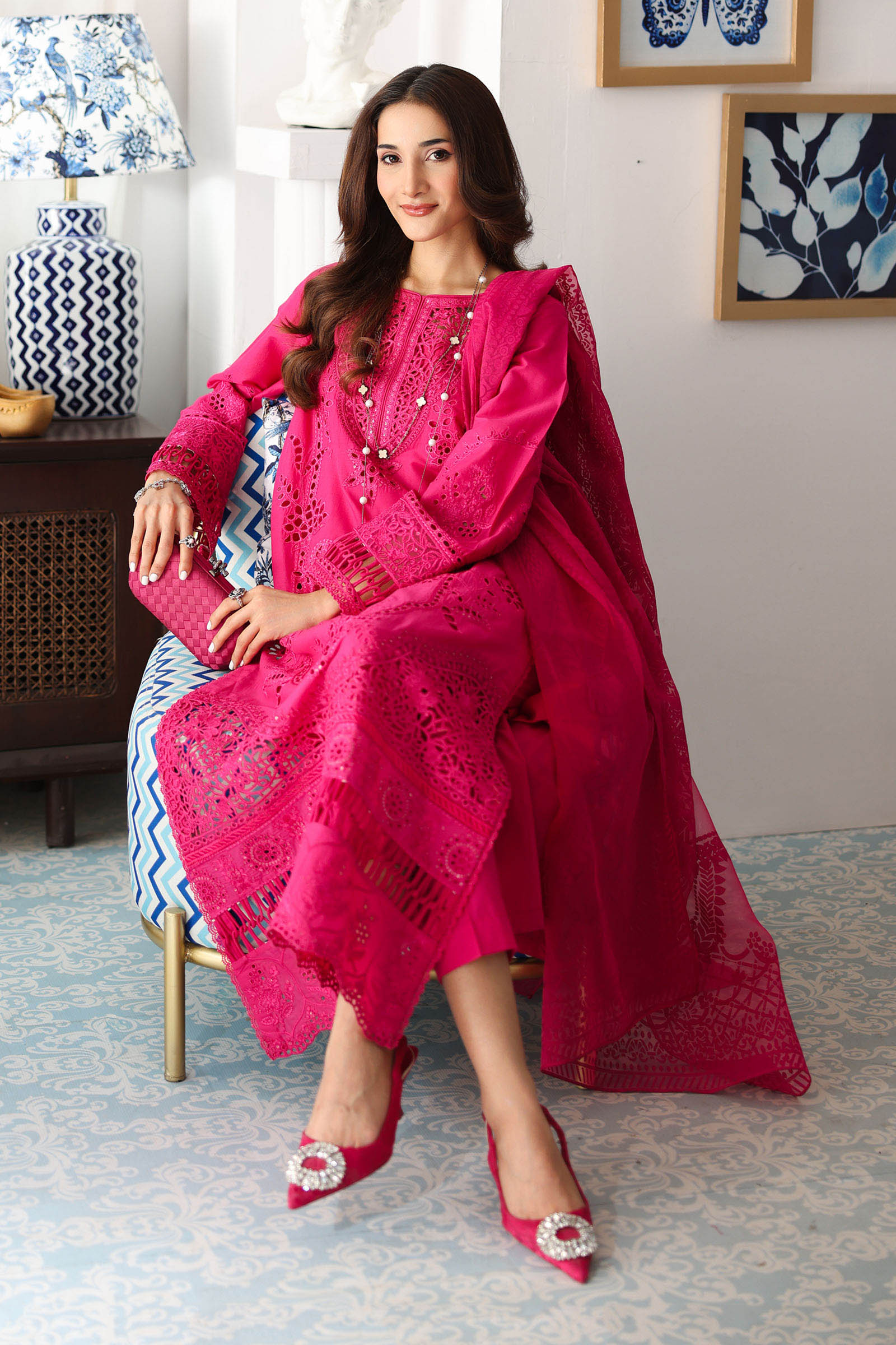 Maria B | Luxury Pret 25 |  DW-EA25-74 - House Of Hania