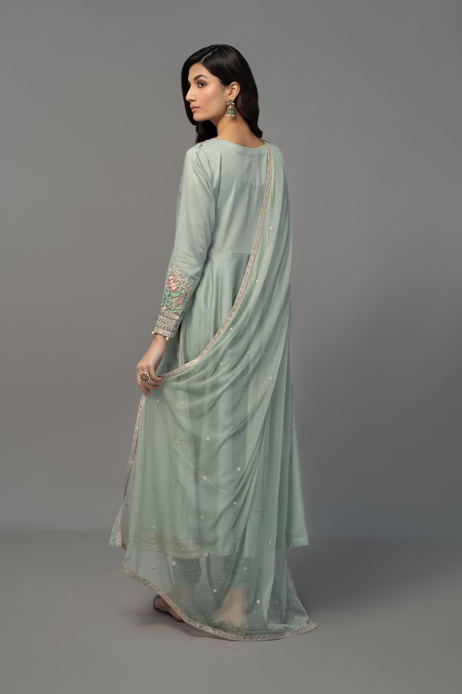 Maria B | Luxury Pret 25 | DW-EF23-38R1 - House Of Hania