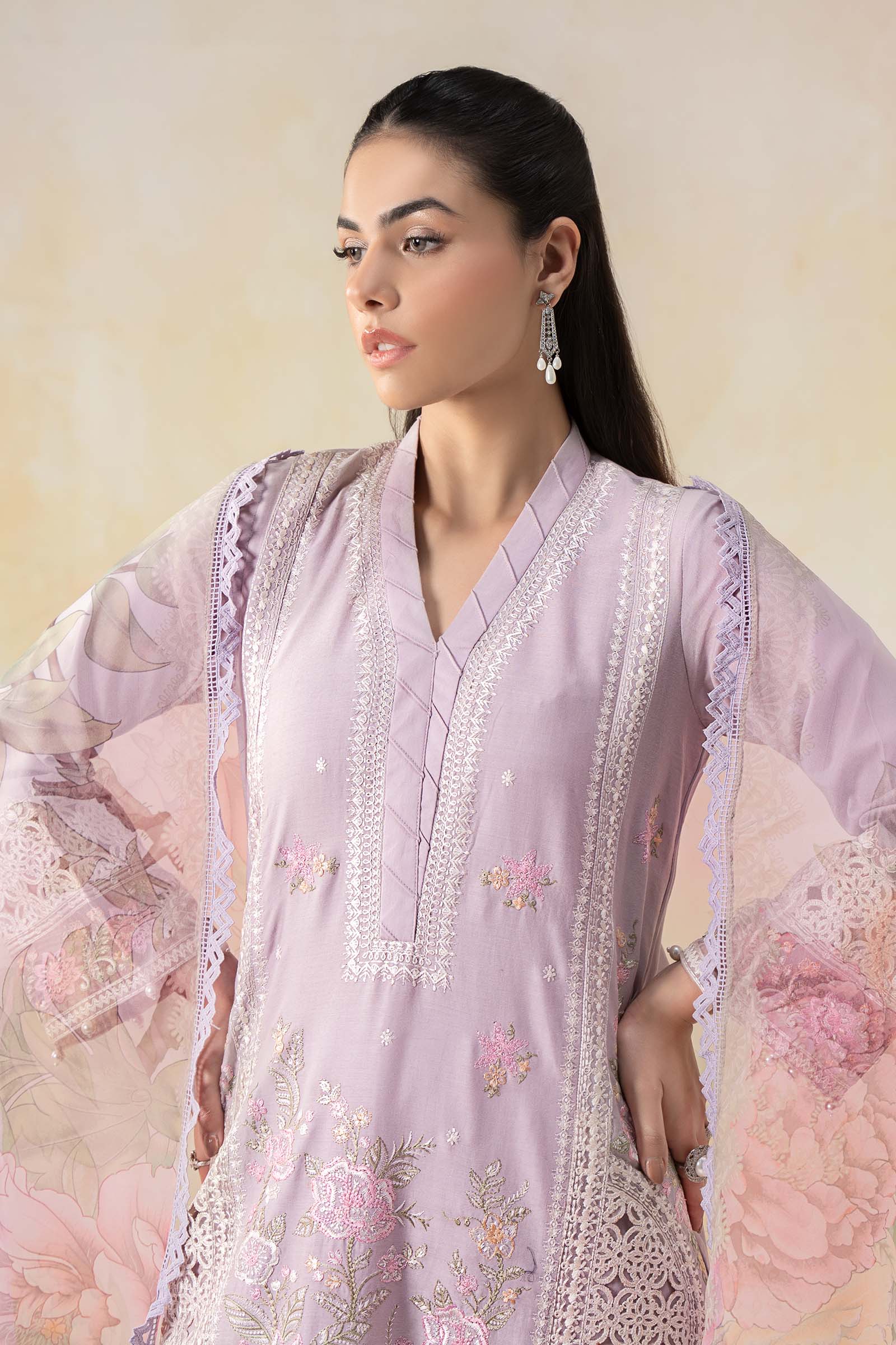 Maria B | Luxury Pret 25 | DW-EF25-151 - House Of Hania