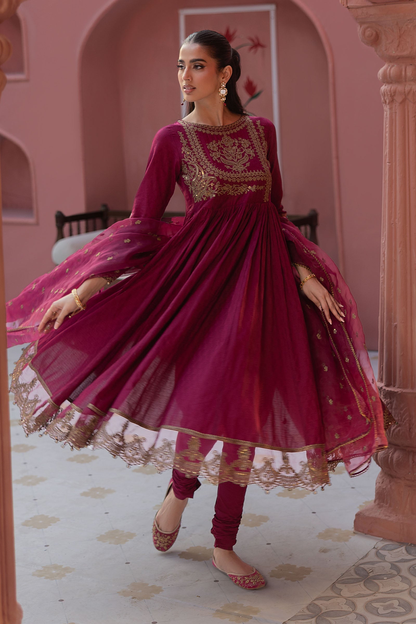 Maria B | Luxury Pret 25 | DW-EF25-43 - House Of Hania