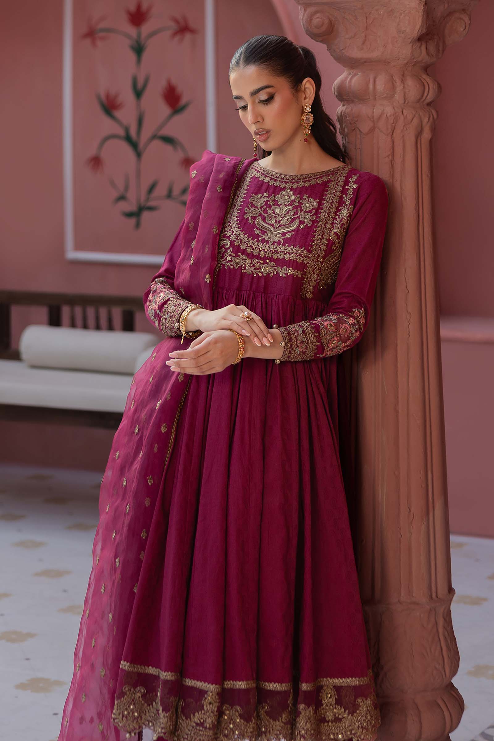 Maria B | Luxury Pret 25 | DW-EF25-43 - House Of Hania