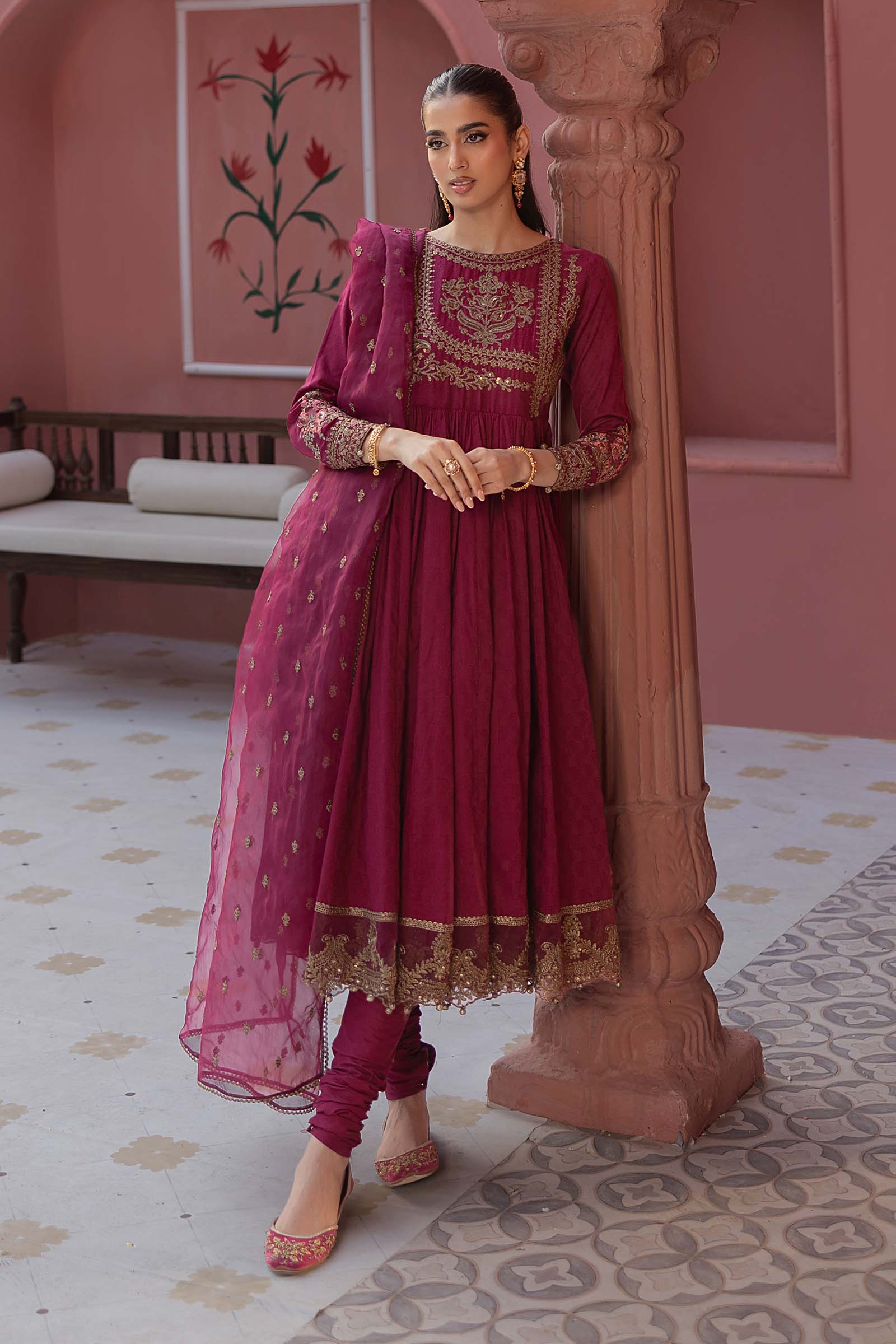 Maria B | Luxury Pret 25 | DW-EF25-43 - House Of Hania