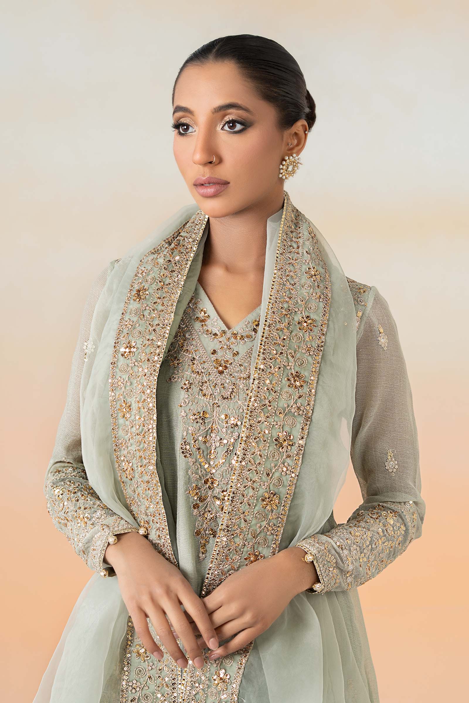 Maria B | Luxury Pret 25 | DW-EF25-88 - House Of Hania