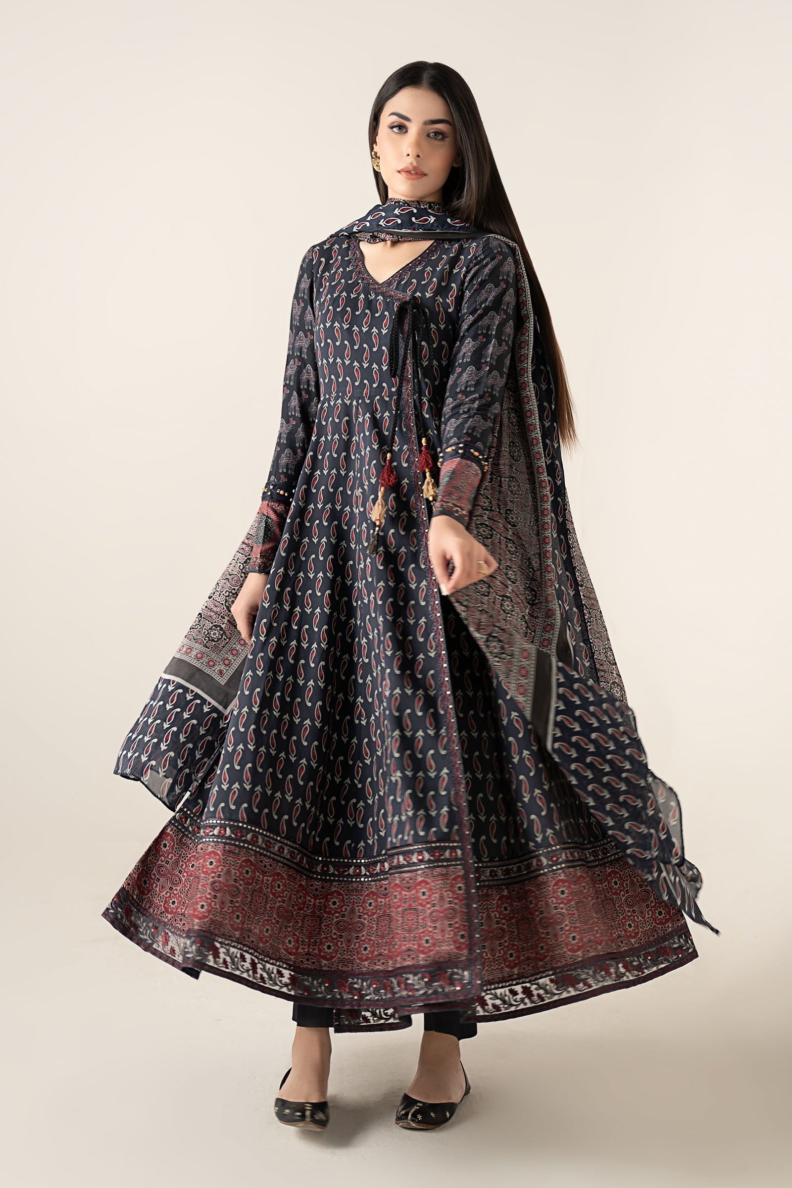 Maria B | Luxury Pret Winter 25 | DW-W25-21 - House Of Hania