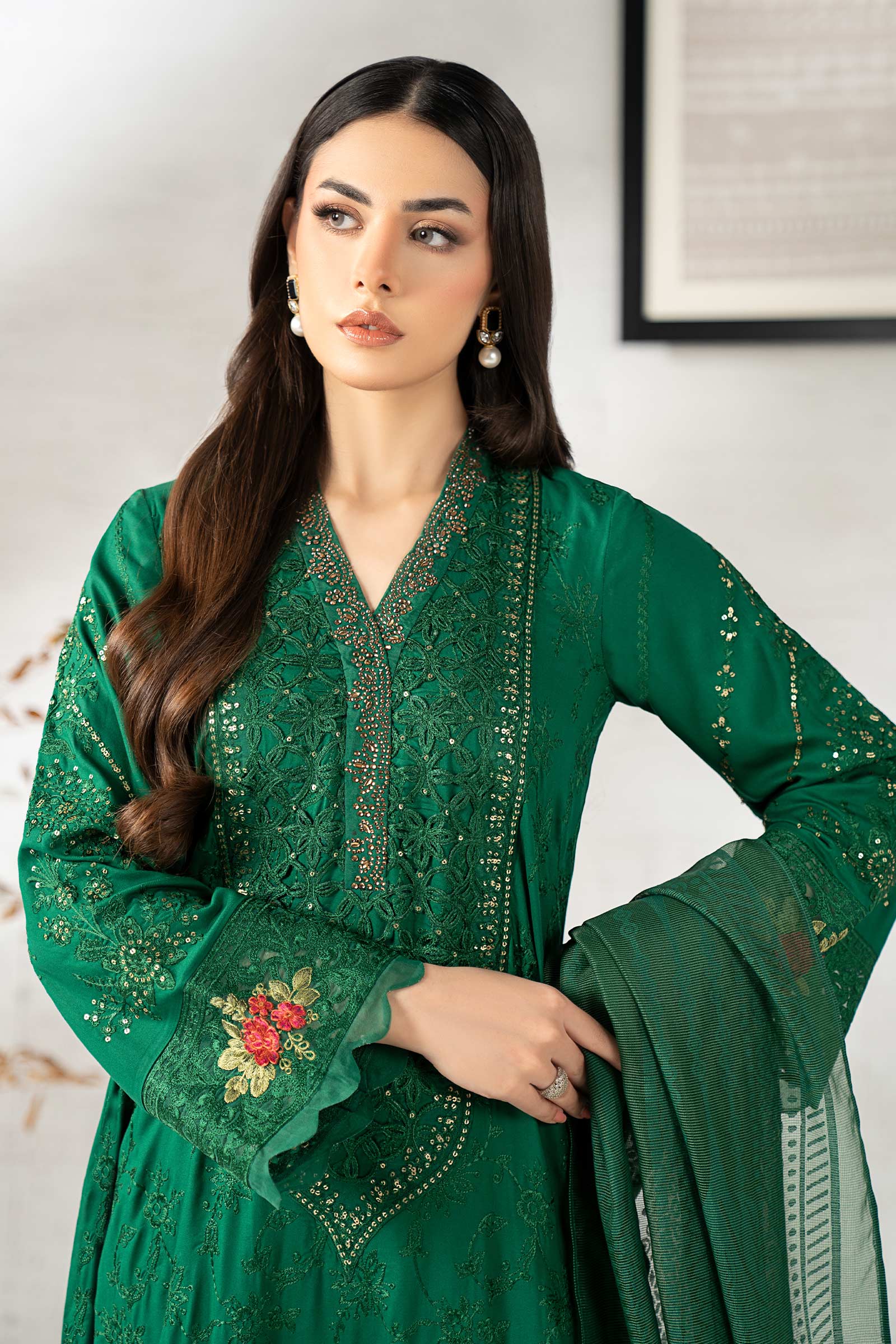 Maria B | Luxury Pret Winter 25 | DW-W25-74 - House Of Hania