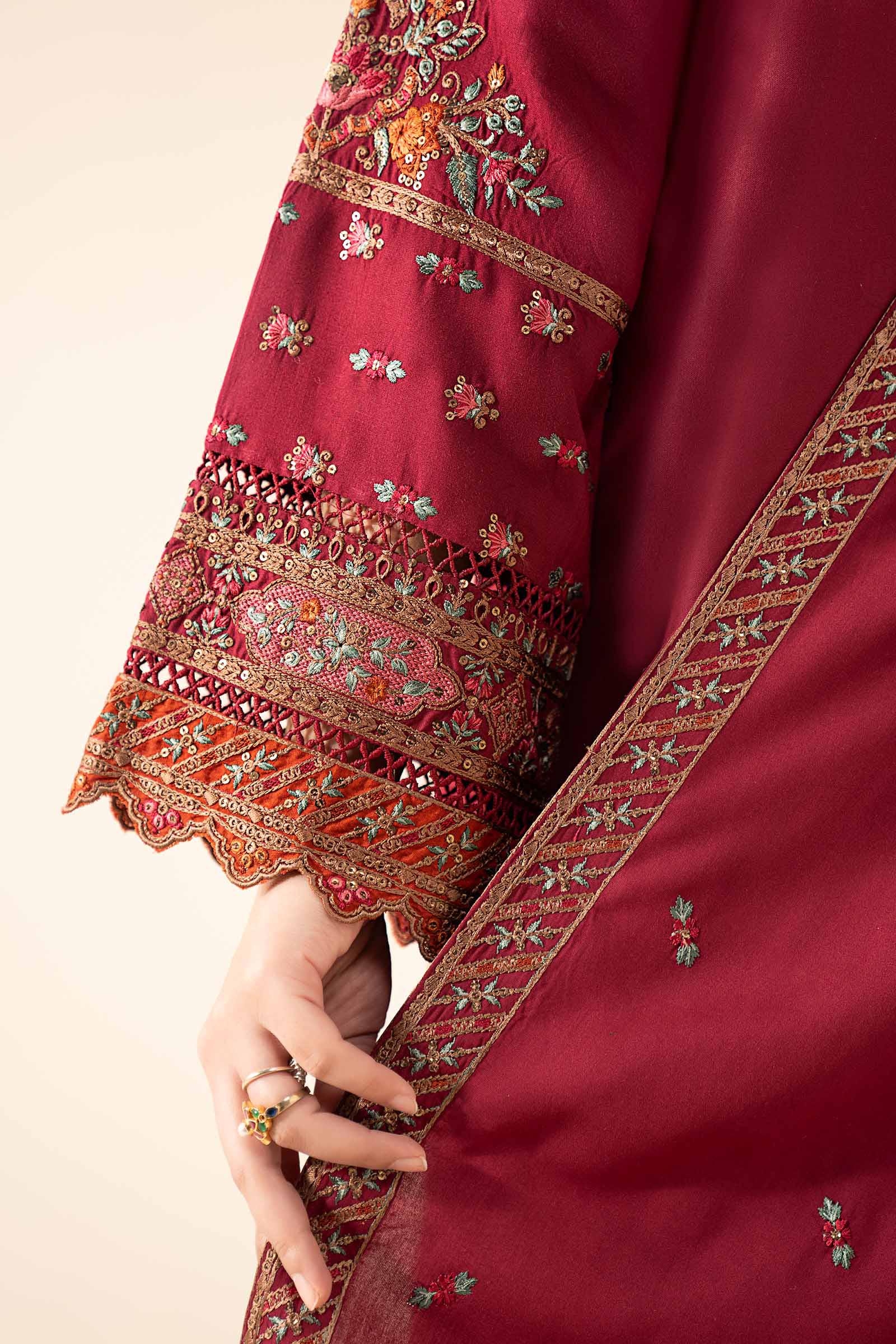 Maria B | Luxury Pret Winter 25 | DW-W25-76 - House Of Hania