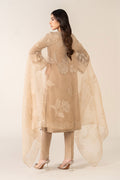 Maria B | Luxury Winter Pret 25 | DW-EA23-26R1-Coffee - House Of Hania