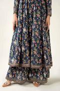 Maria B | Luxury Winter Pret 25 | DW-EA24-81R1-Blue - House Of Hania