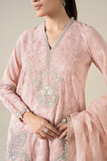 Maria B | Luxury Winter Pret 25 | DW-EA25-13-Peach - House Of Hania