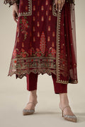 Maria B | Luxury Winter Pret 25 | DW-EA25-59-Red - House Of Hania