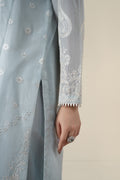 Maria B | Luxury Winter Pret 25 | DW-EA25-76-Blue - House Of Hania