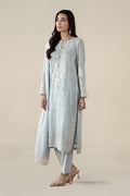 Maria B | Luxury Winter Pret 25 | DW-EA25-76-Blue - House Of Hania