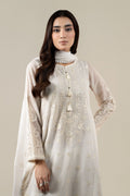 Maria B | Luxury Winter Pret 25 | DW-EA25-76-Off White - House Of Hania