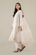Maria B | Luxury Winter Pret 25 | DW-EA25-76-Off White - House Of Hania
