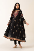 Maria B | Luxury Winter Pret 25 | DW-EF22-13R1-Black - House Of Hania
