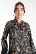Maria B | Luxury Winter Pret 25 | DW-EF23-71R1-Black - House Of Hania