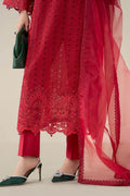 Maria B | Luxury Winter Pret 25 | DW-EF25-08-Red - House Of Hania