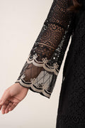 Maria B | Luxury Winter Pret 25 | DW-MN24-10R1-Black - House Of Hania