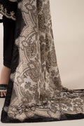 Maria B | Luxury Winter Pret 25 | DW-MN24-10R1-Black - House Of Hania