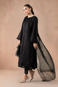 Maria B | Luxury Winter Pret 25 | DW-MN24-12R1-Black - House Of Hania
