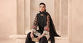 Maria B | Luxury Winter Pret 25 | DW-MN25-02-Black - House Of Hania