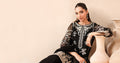 Maria B | Luxury Winter Pret 25 | DW-MN25-03-Black - House Of Hania