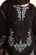Maria B | Luxury Winter Pret 25 | DW-MN25-08-Black - House Of Hania
