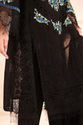 Maria B | Luxury Winter Pret 25 | DW-MN25-08-Black - House Of Hania