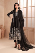 Maria B | Luxury Winter Pret 25 | DW-MN25-09-Black - House Of Hania