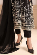 Maria B | Luxury Winter Pret 25 | DW-MN25-09-Black - House Of Hania