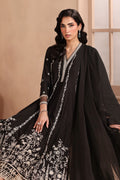 Maria B | Luxury Winter Pret 25 | DW-MN25-09-Black - House Of Hania