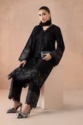 Maria B | Luxury Winter Pret 25 | DW-MN25-11-Black - House Of Hania