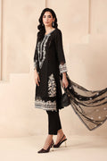 Maria B | Luxury Winter Pret 25 | DW-MN25-13-Black - House Of Hania